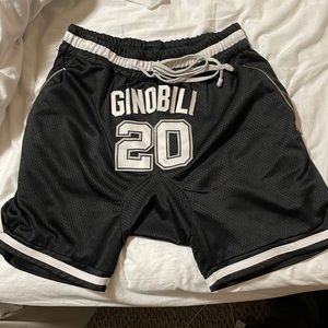 Custom Spurs Ginobili Shorts